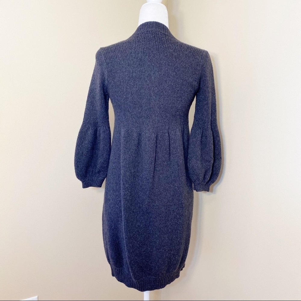 Vince Wool Blend Bishop Sleeve Long Cardigan - S - Picture 3 of 11